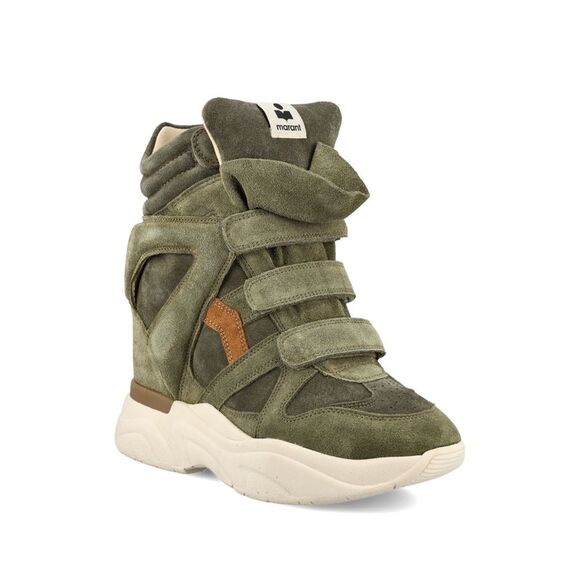 Isabel Marant Women Balskee Suede Leather Sneakers - Picture 2 of 4